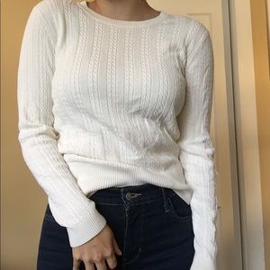 Tommy Hilfiger White Sweater